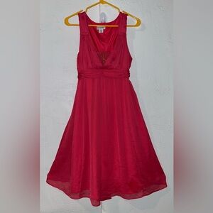 Motherhood Maternity Hot Pink Dress